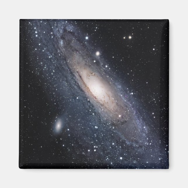 Imán Messier 31, La Gran Galaxia en Andrómeda (Frente)