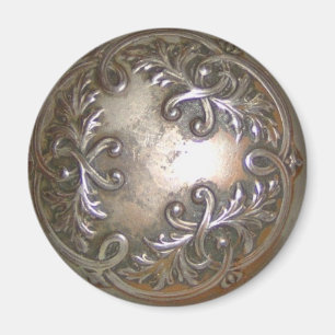 Imán metálico del diseño de la hoja