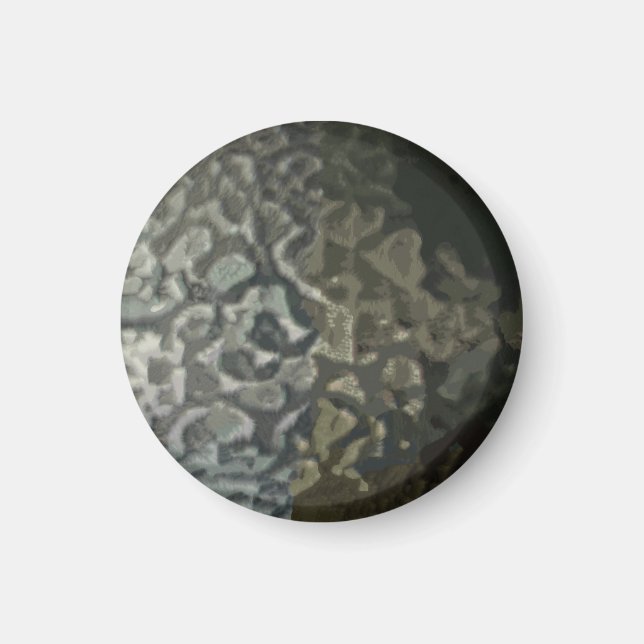 Imán Metalizado cepillado (Frente)