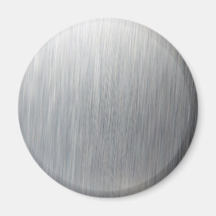 Imán Metalizado de aluminio cepillado