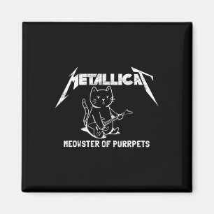 Imán Metallicat Meowster Of Purrpets - Gracioso Cat 1