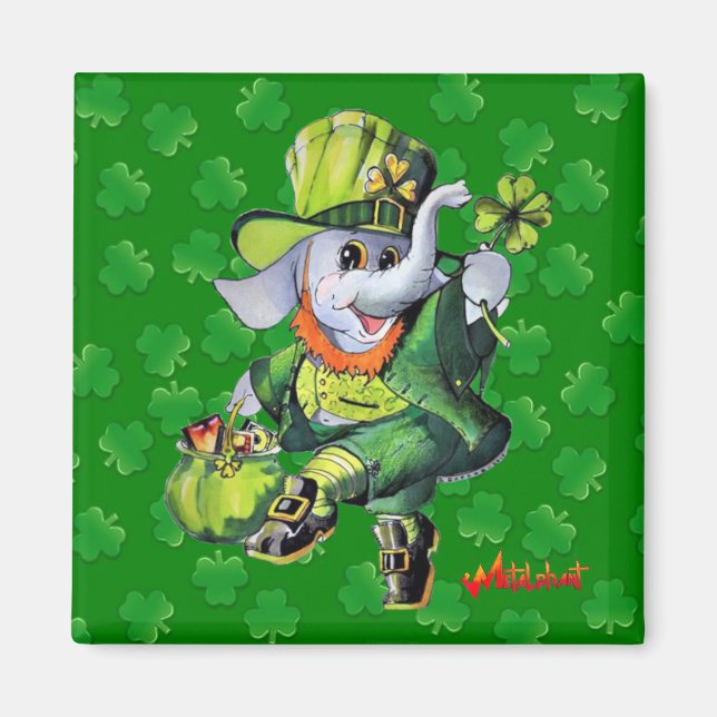 Imán Metalphant St. Phantrick Magnet (Frente)