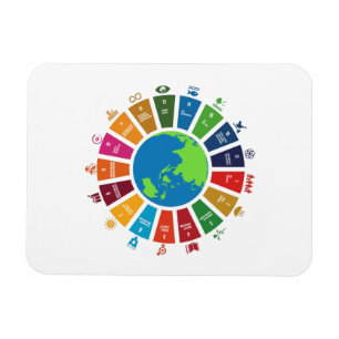 Imán Metas mundiales ONU 2030