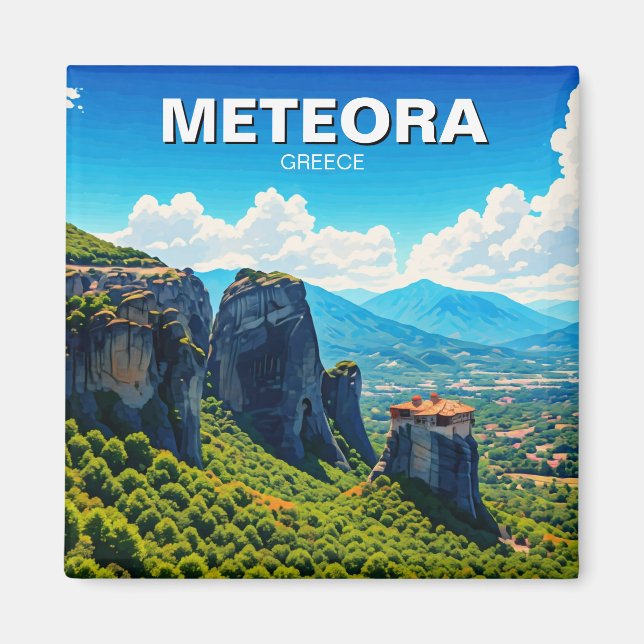 Imán Meteora Grecia (Frente)