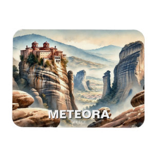 Imán Meteora Grecia Viaje de cosecha