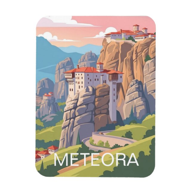 Imán Meteora Greece Travel (Vertical)