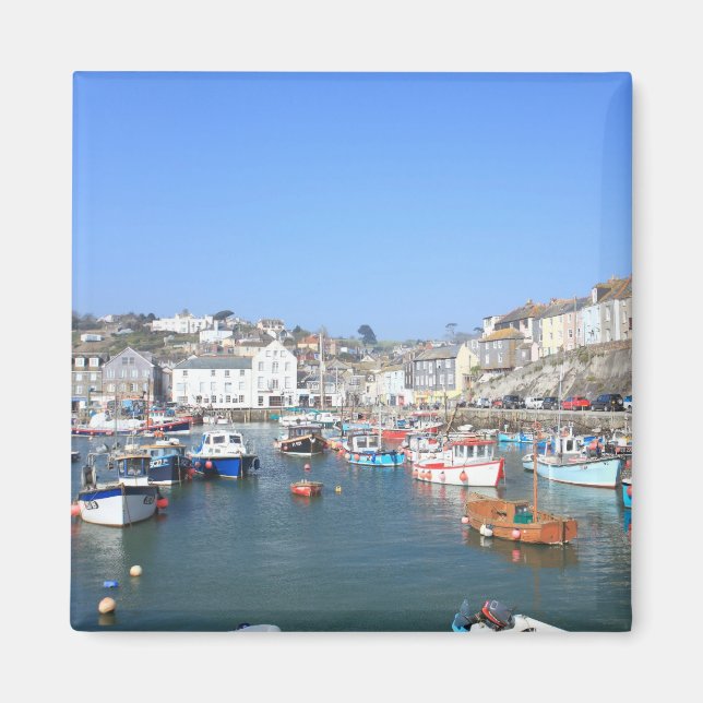 Imán Mevagissey en Cornwall (Frente)