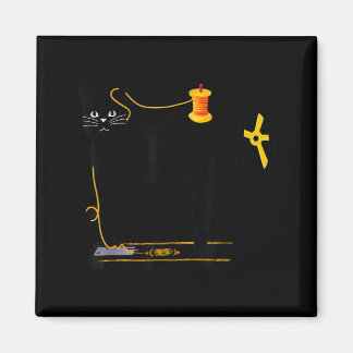 Imán Mewing Machine Funny Quilting Craft Lover Quilter