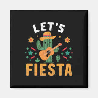 Imán Mexican Cinco De Mayo Cactus Guitar For Men Women 