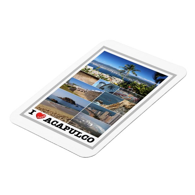 Imán México - Acapulco - Amo - (Lado Izquierdo)