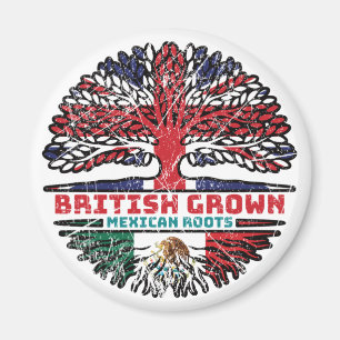 Imán México Árbol británico del Reino Unido