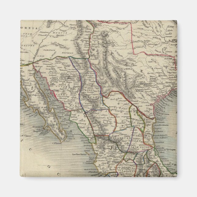 Imán México, California y Texas (Frente)