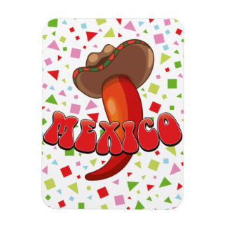 Imán México Chili Pepper lindo fiesta