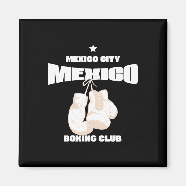 Imán México D.F. Club de Boxeo México - Boxeo 1 (Frente)