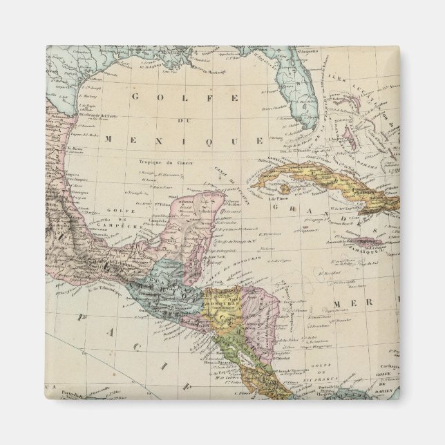 Imán México, Panamá, Centroamérica (Frente)