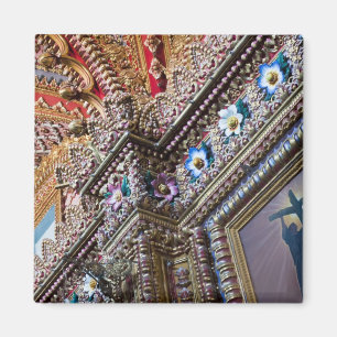 Imán México, Querétaro. Detalle dentro de una ornamenta