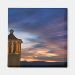 Imán México, San Miguel de Allende. Puesta de sol sobre