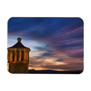 Imán México, San Miguel de Allende. Puesta de sol sobre