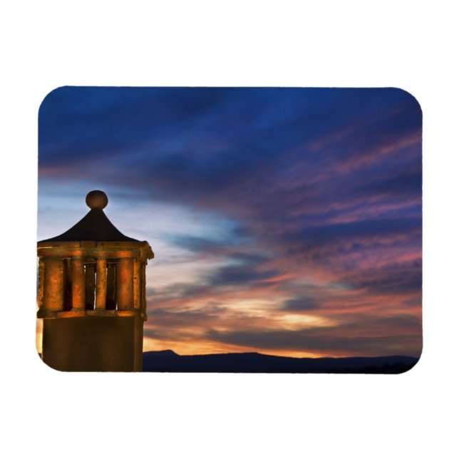 Imán México, San Miguel de Allende. Puesta de sol sobre (Horizontal)