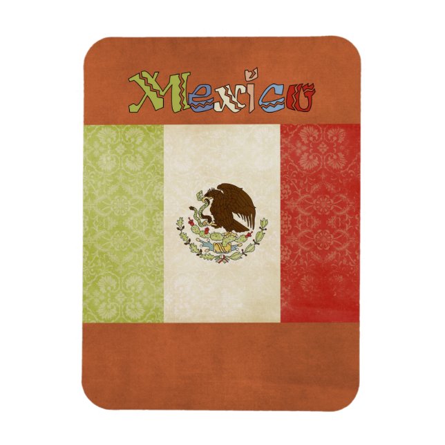Imán México Souvenir Magnet (Vertical)