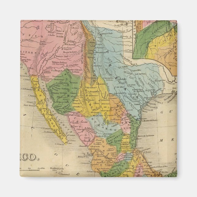 Imán México, Texas (Frente)