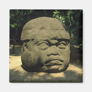 Imán México, Villahermosa, cabeza gigante Olmeca, La Ve