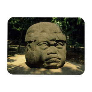 Imán México, Villahermosa, cabeza Olmec gigante, La Ven