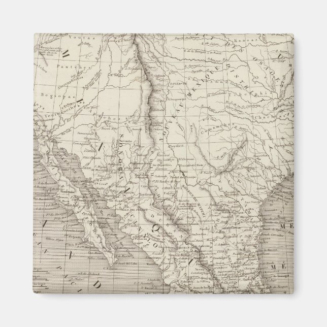 Imán México y América Central (Frente)