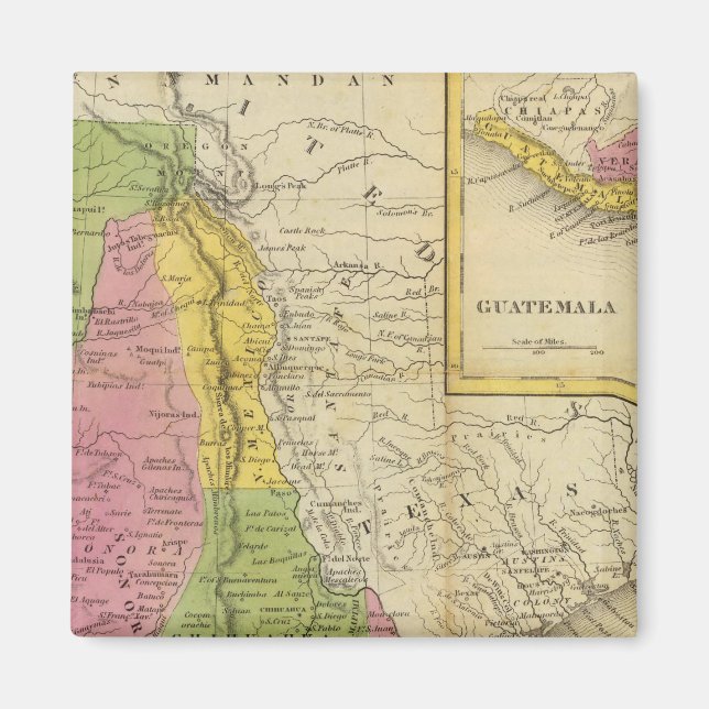 Imán México y Guatemala 2 (Frente)