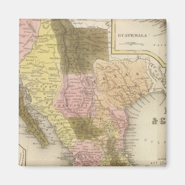 Imán México y Guatemala 5 (Frente)