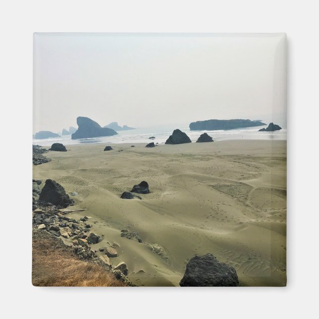 Imán Meyers Beach North, Gold Beach, Oregon (Frente)