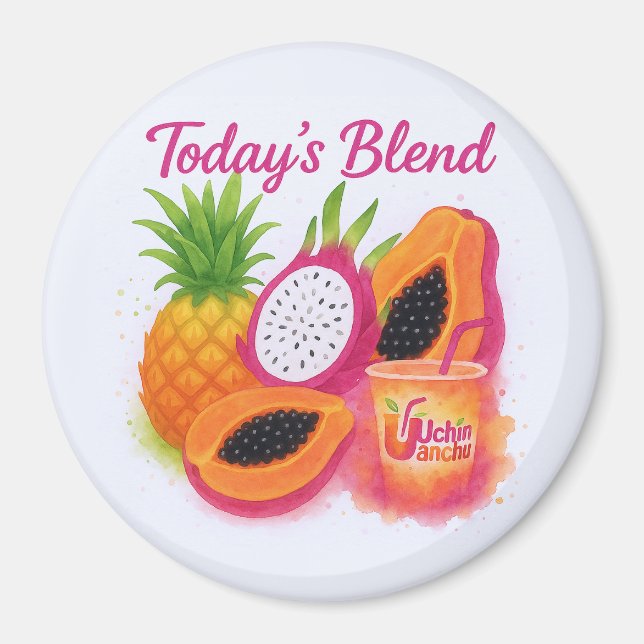 Imán Mezcla de hoy (Frente)