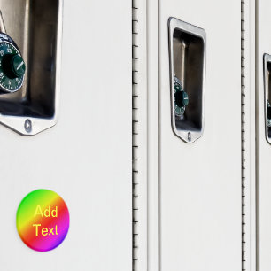 Imán Mezcla diagonal de gradiente arcoiris colorido