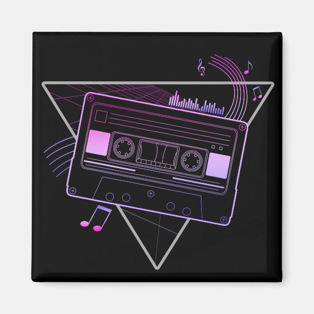 Imán Mezcla retro (Frente)