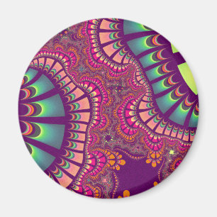 Imán Mezcla rosa y Verde azulada del arco iris