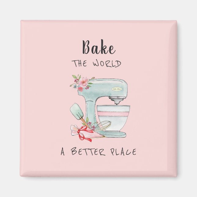 Imán Mezclador Cute Kitchen (Frente)