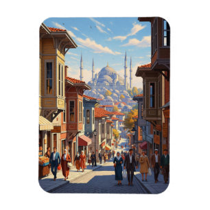 Imán Mezquita Azul de Estambul de Turquía