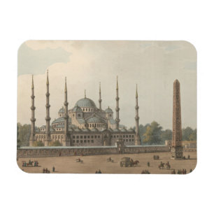 Imán Mezquita Azul de Sultan Ahmed, Estambul, Turquía