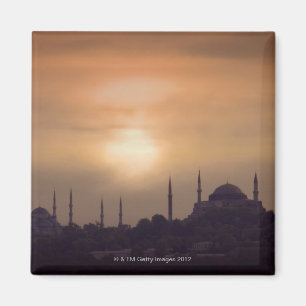 Imán Mezquita Azul y Santa Sofía Turquía, Estambul