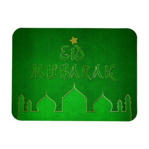 Imán Mezquita de Oro Verde de Eid Mubarak
