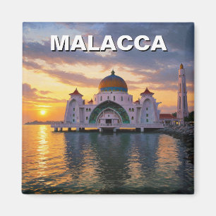 Imán Mezquita del estrecho de Malaca Malasia