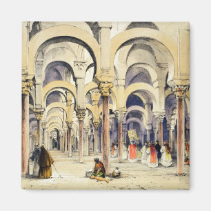 Imán Mezquita en Córdoba, de "bosquejos de España",