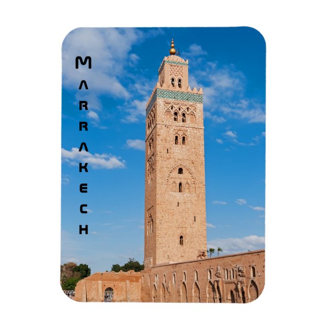 Imán Mezquita Koutoubia - Marrakech, Marruecos (Vertical)