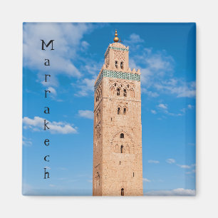 Imán Mezquita Koutoubia - Marrakech, Marruecos