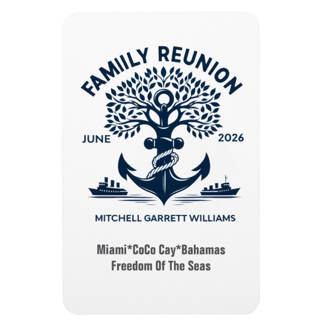 Imán MGW Cabin Magnet 2026 (Vertical)