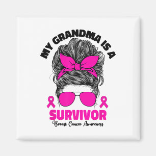 Imán Mi Abuela Es Un Pin De Apoyo Para El Cáncer De Mam