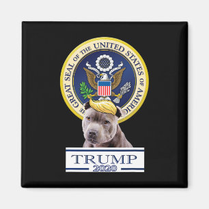 Imán Mi American Staffordshire Terrier para Trump