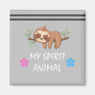 Imán Mi animal espiritual Espuma para dormir