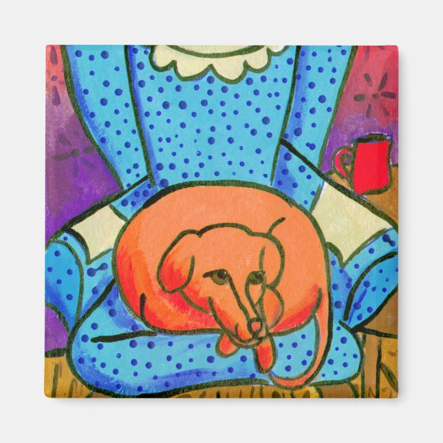 Imán Mi asiento ahora (Frente)