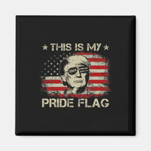 Imán ¿Mi Bandera De Orgullo Es La Bandera Estadounidens